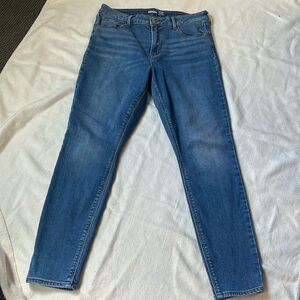 OLD NAVY  High-Rise Rockstar Super-Skinny Jeans light blue size 12